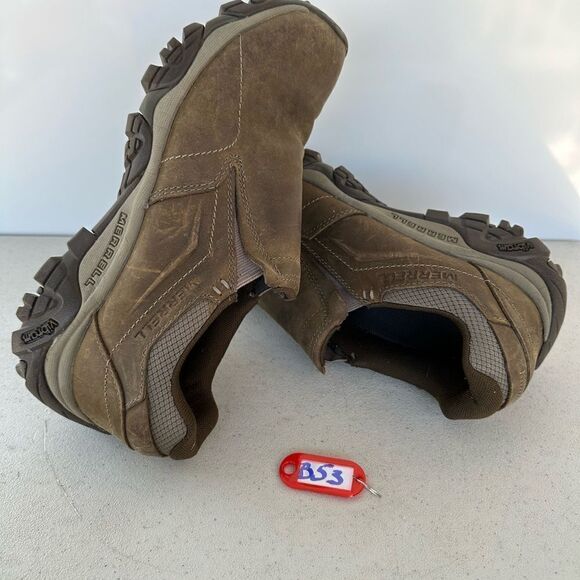 Merrell J91835 MOAB Adventure Moc Slip-On Shoes Men's Size 8M Dark Earth - Picture 1 of 8